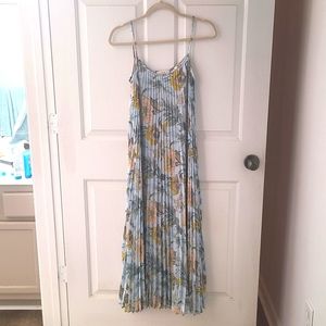 Vince Pleated Slip Dress